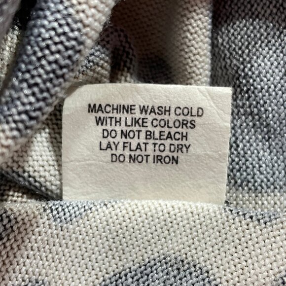 Animal Print Open Front Cardigan Sz L Isabella Rodriguez - Picture 7 of 10